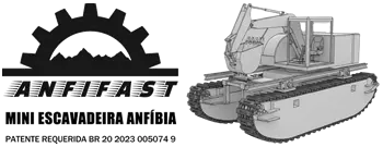 Mini Escavadeira Anfíbia Anfifast tecnologia, eficiência e produtividade para atender às demandas de setores estratégicos como dragagem, mineração, obras de infraestrutura e serviços ambientais
