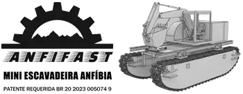 Mini Escavadeira Anfíbia Anfifast tecnologia, eficiência e produtividade para atender às demandas de setores estratégicos como dragagem, mineração, obras de infraestrutura e serviços ambientais